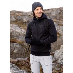 Pelle Petterson Levo Rib Hoodie - Dark Navy Blue