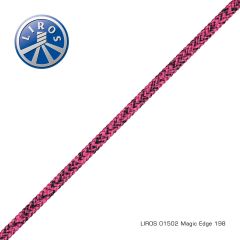 Liros Magic Edge Skøde / Fald / Trimline 7 mm Sort-Pink