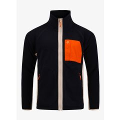 Pelle Petterson Loft Zip Herre Fleece - Dark Navy