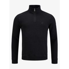 Pelle Petterson P-Half Zip Sweater Herre – Charcoal Melange