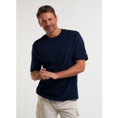 Pelle P Robus Banner Eco Herre T-Shirt – Dark Navy Blue