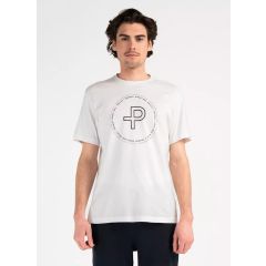 Pelle P Perus Organic Logo Herre T-Shirt – White