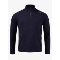 Pelle Petterson Propulsion Half Zip Sweater - Dark Navy Blue