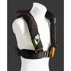 TeamO Offshore 170N BackTow Redningsvest Sort / Orange