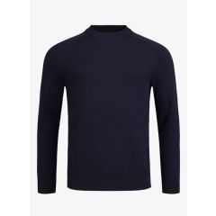 Pelle Petterson Tiller Herre Strik Sweater - Dark Navy Blue
