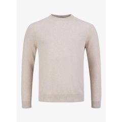 Pelle Petterson Tiller Sweater Herre – Light Beige Oak Melange
