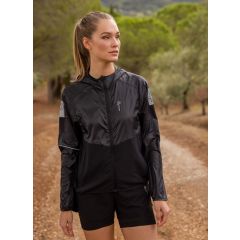 Pelle P Arc Mesh Dame Løbejakke - Ink