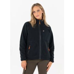 Pelle Petterson Dame Loft Zip Fleece – Dark Navy Solid