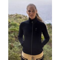 Pelle Petterson Plannard Zip Dame Midlayer Trøje - Ink Silver