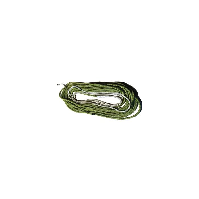 Liros Racer Vision Fald 8 mm x 20 m Stålblå/Neon Gul – Dyneema XTR – 4200 kg