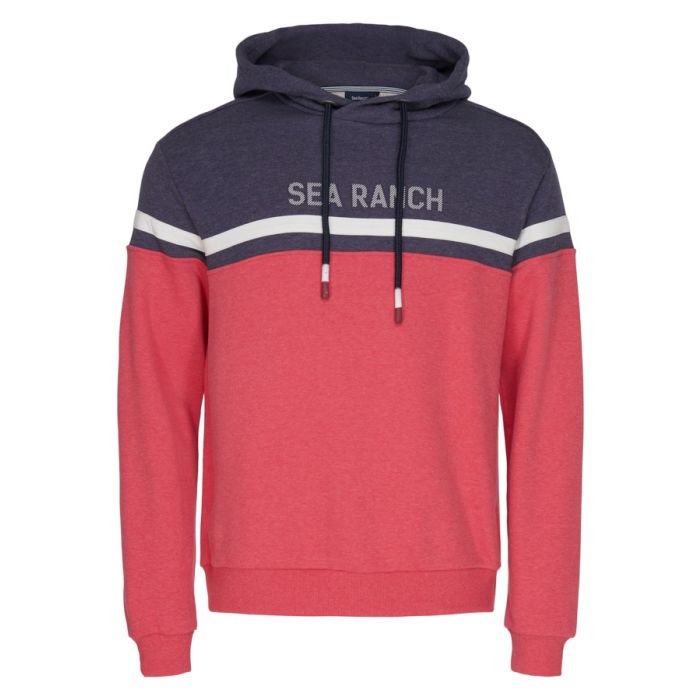 Sea Ranch Justin Herre Hoodie - SR Navy/SR Red - Restsalg main product photo