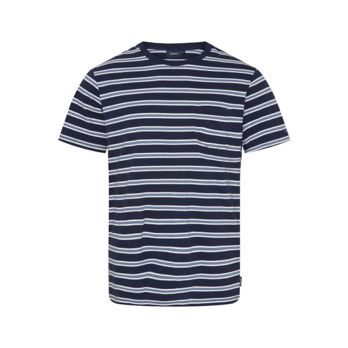 Sea Ranch Paw Tee - Navy/Pearl/Coastal Blue - Restsalg main product photo