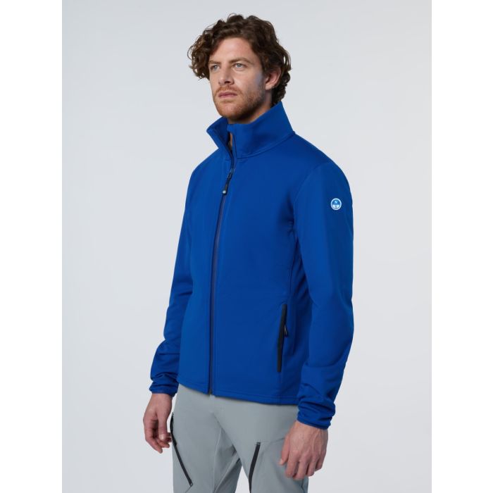 North Sails Performance Race SoftShell+™ Herre Jakke - Ocean Blue main product photo