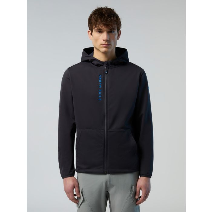 North Sails Performance SoftShell+™ Hoddy Jakke – Phantom main product photo