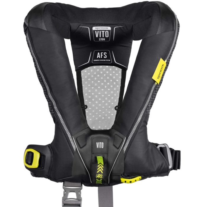 Spinlock Deckvest VITO AFS 170N Oppustelig Redningsvest med Harness Release System (HRS)