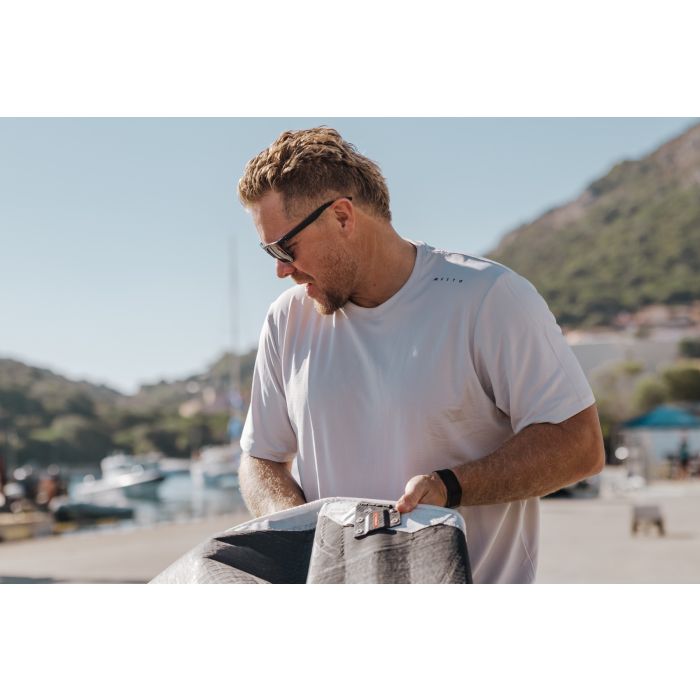 Musto Evo Crew Sunblock Herre T-Shirt – Kort Ærme - Patinum