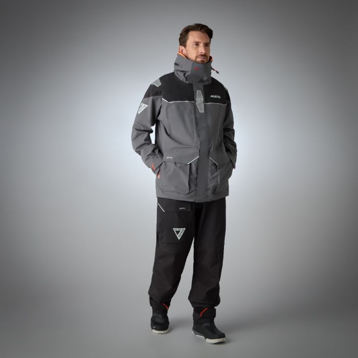 Musto BR3 Herre Offshore Sejlerjakke - Pertex Shield - Charcoal Grey