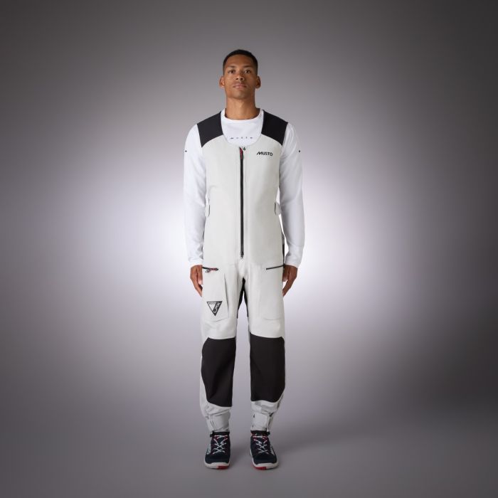 Musto LPX GORE-TEX Salopette 2.0 Herre – Platinum – Vandtætte Inshore Sejlerbukser