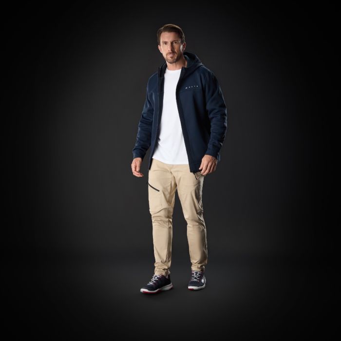 Musto Evolution Full Zip Herre Hoodie - Navy