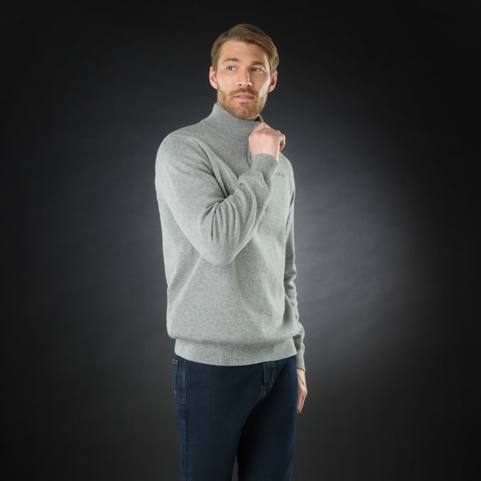 Musto Evolution Windbreaker Herre Strik – Quarry main product photo