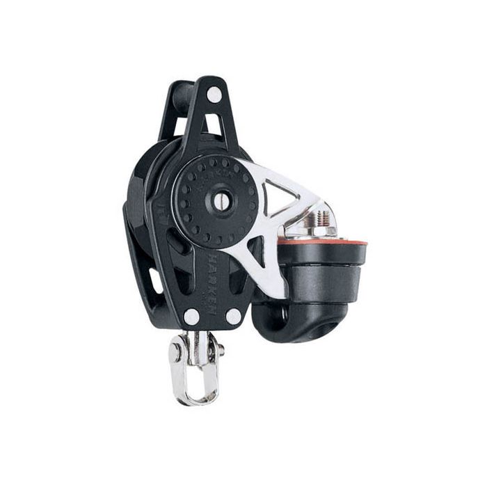 HARKEN CARBO RATCHETS 40MM ENKELT BLOK MED SVIRVEL, HUNSVOT OG CARBO-CAM® FRØLÅR main product photo