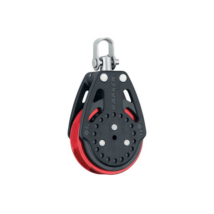HARKEN CARBO RATCMATIC / SKRALDE 57 MM ENKELT BLOK - RØD main product photo