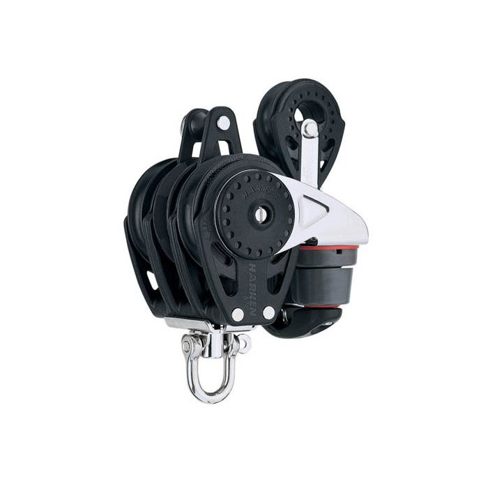 HARKEN CARBO RATCMATIC / SKRALDE 57 MM TRIPPEL BLOK MED HUNSVOT, 40MMBLOK OG CAM-MATIC® FRØLÅR main product photo