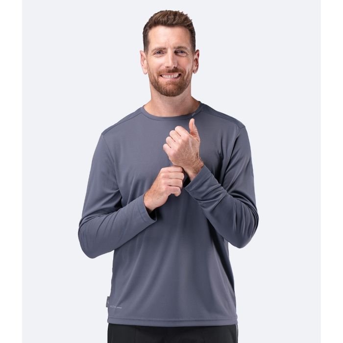 Zhik Mens UVActive™ Long Sleeve Tech Top – Slate