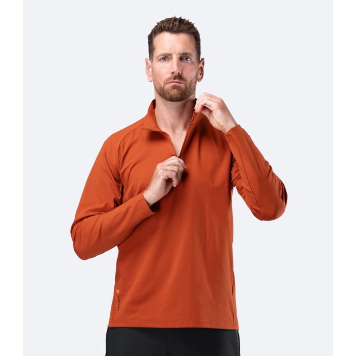 Zhik ZhikMotion™ 1/4 Zip Herre – Red Earth