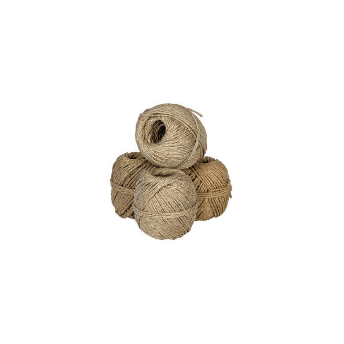Tjæret Hampesnøre 3,2 mm – Naturhamp – 60 m