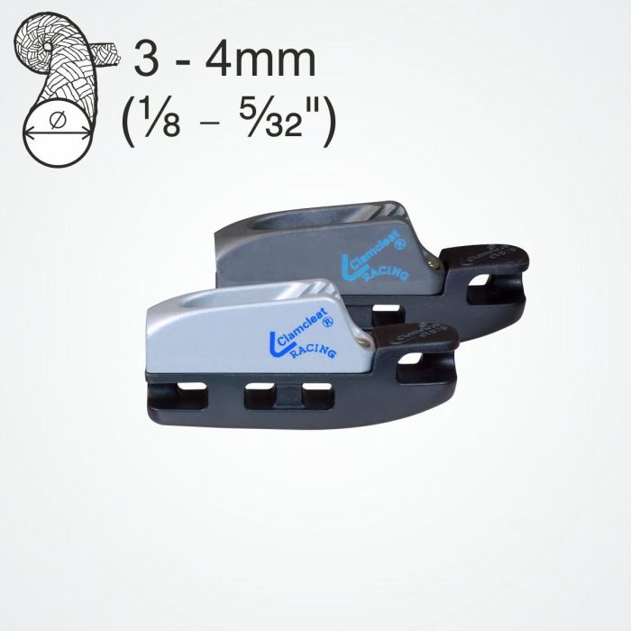 ClamCleat CL828-68 Aero Cleat med CL268 Racing Micro