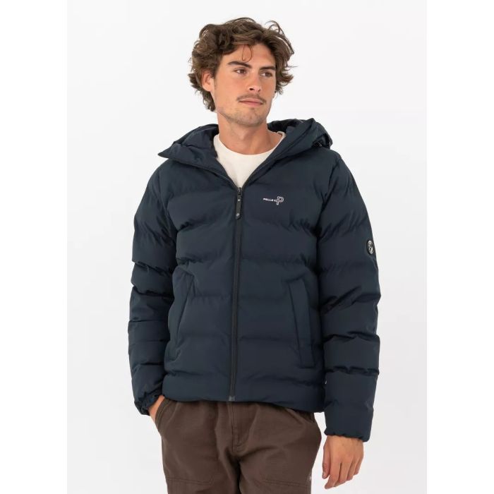 Pelle Petterson Commodus Padded Herre Jakke – Dark Navy Blue