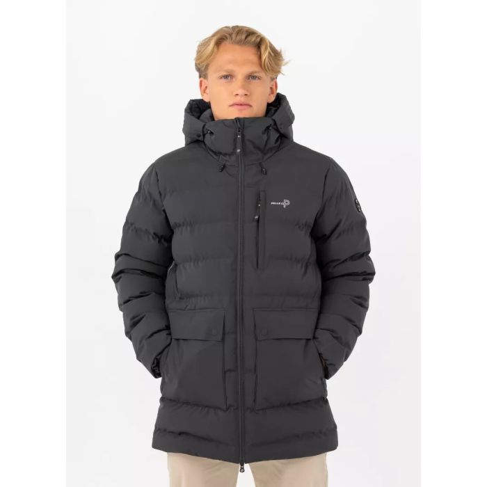 Pelle Petterson Commodus Padded Herre Parka – Reflective Charcoal – Varm og Vandafvisende Vinterparka