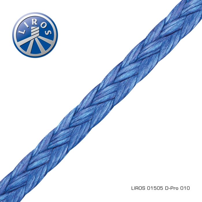 Liros D-Pro 1,5 mm Dyneema SK78 Line - Blå - Afmålt Længde main product photo