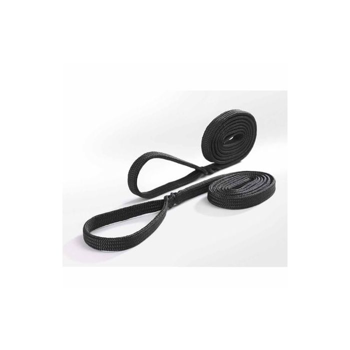 Liros Fenderlines 8 mm x 1,5 m Sort – 2 stk. Flettet HT-Polyester