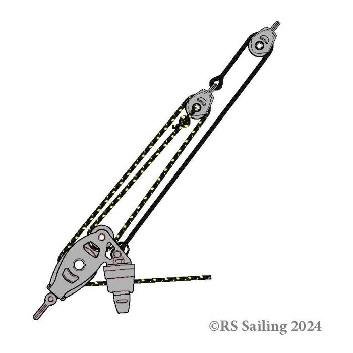 RS Feva 6:1 Kicking Strap (Kick)