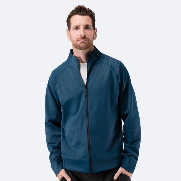 Zhik Thermo TechFleece Herre Sports Jakke – Deep Teal | Teknisk Fleecetrøje til Aktiv Brug og Sejlads