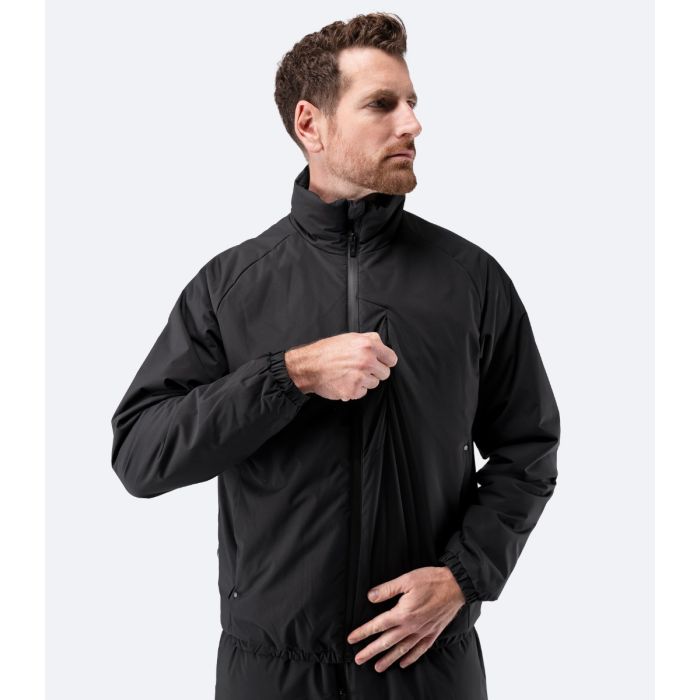 Zhik Daybreaker Herre Mid-layer Jakke – Sort Sejlerjakke med Repreve® Isolering