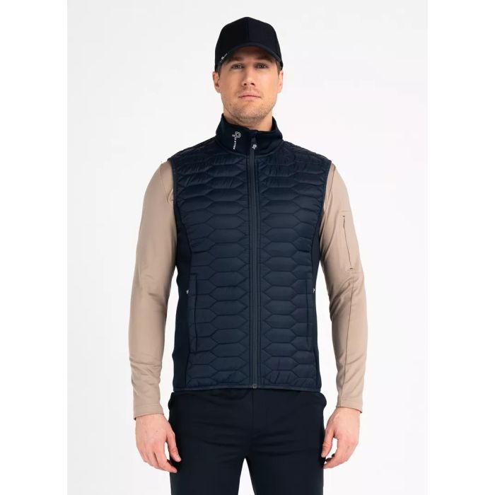 Pelle P Levo Hybrid Herre Vest – Dark Navy Blue