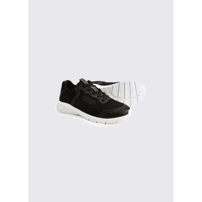 Dubarry Palermo Lightweight Sporty Trainer Sejlersko – Black main product photo