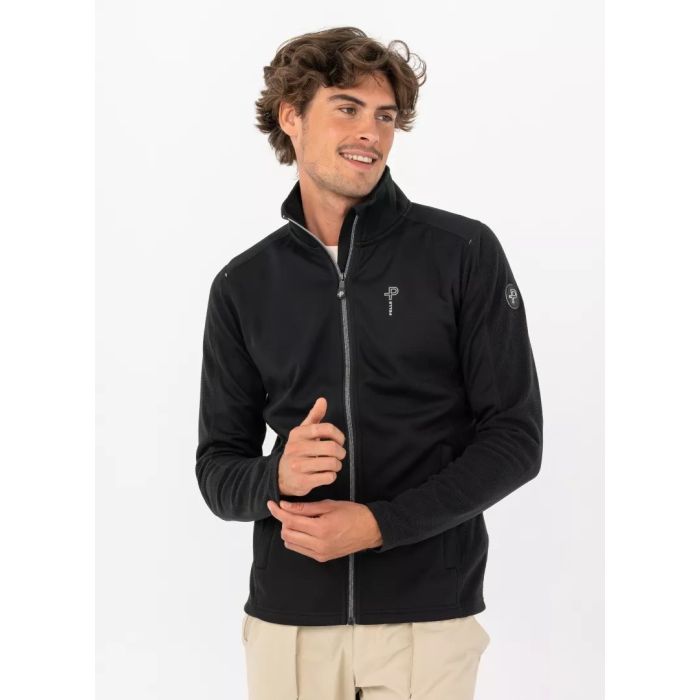 Pelle Petterson Plannard Zip Midlayer Trøje - Ink Silver