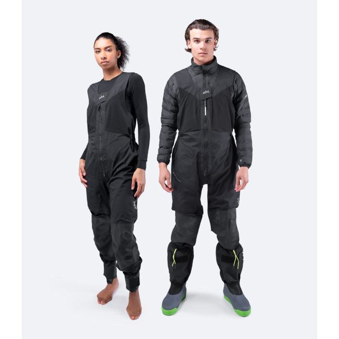 Zhik CST500™ Unisex Coastal Salopette Sejlerbukser - Anthracite main product photo