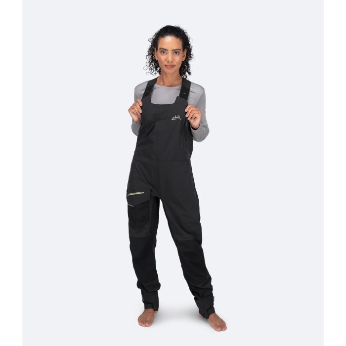 Zhik OFS700™ Dame Offshore Salopette Sejlerbukser – Black main product photo
