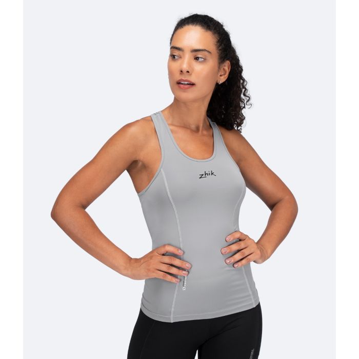 Zhik Dame Eco Spandex LT Race Singlet – Platinum