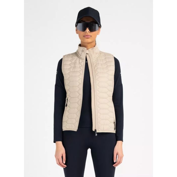 Pelle P Levo Hybrid Dame Vest – Light Beige Oak
