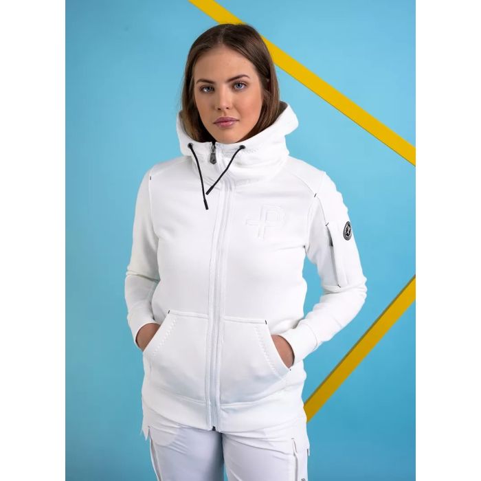 Pelle Petterson Dame P-Hoodie - White main product photo